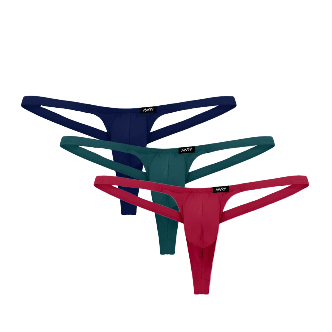 3 Pack PULSE V-String Thong