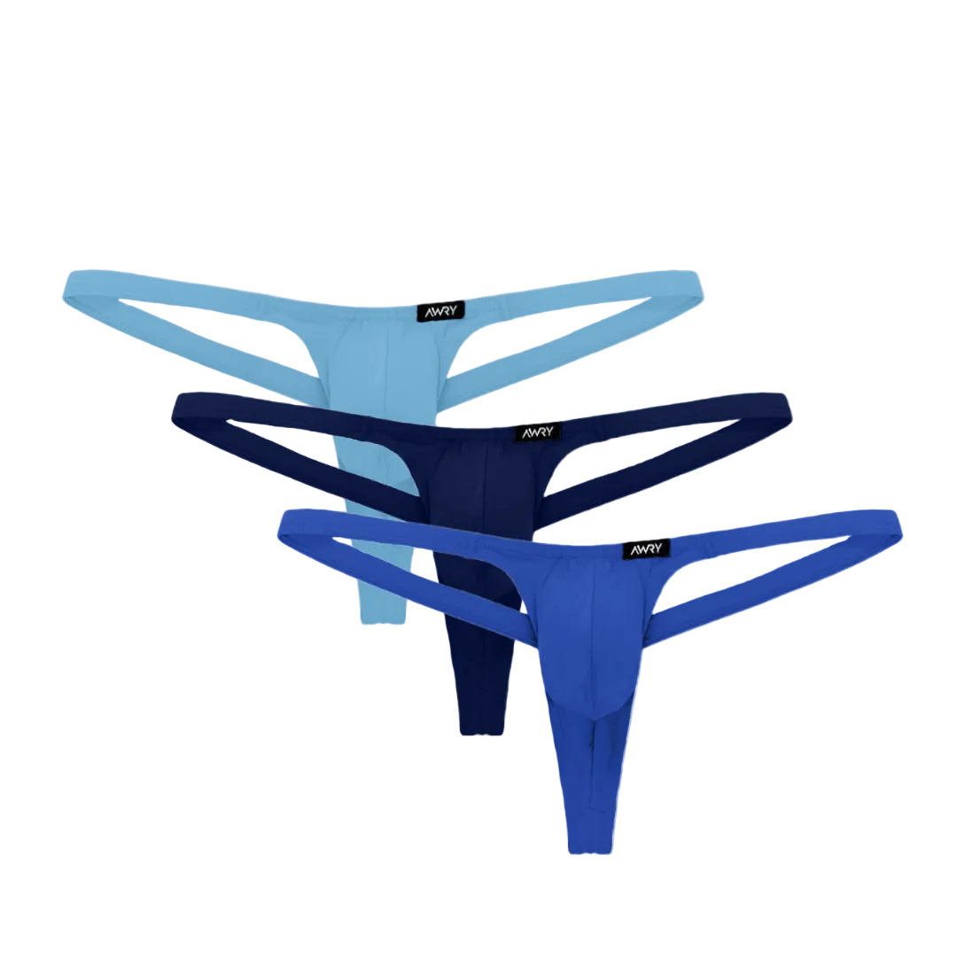 3 Pack PULSE V-String Thong