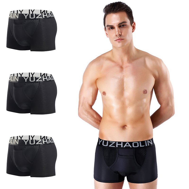 3 Pack Separated Pouch Men's Underwear - The Pup Play Hub
