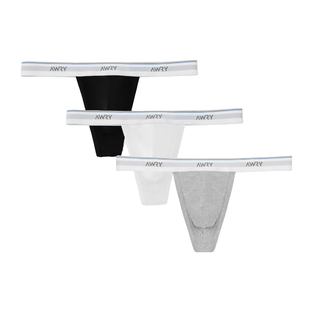 3 Pack THROWBACK Thong