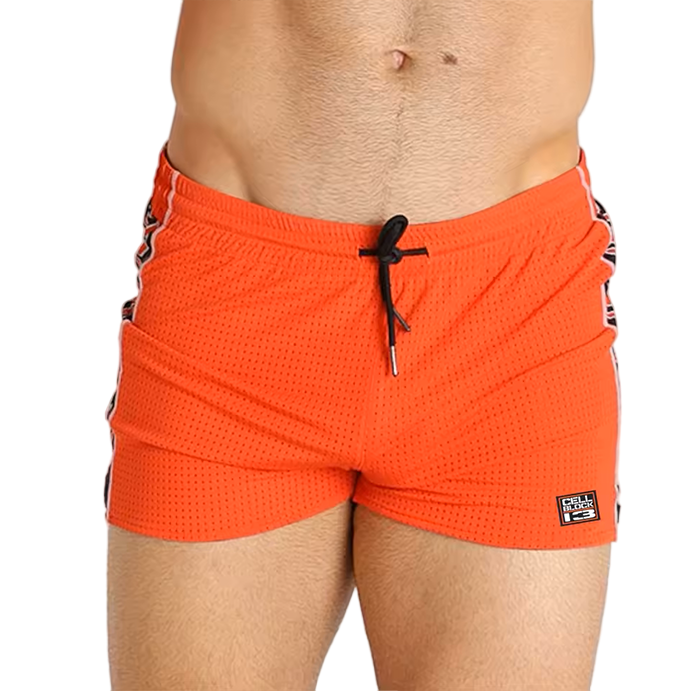 Cell Block 13 Spitfire Shorts Orange