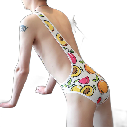 Mesh Gay Leotard Underwear
