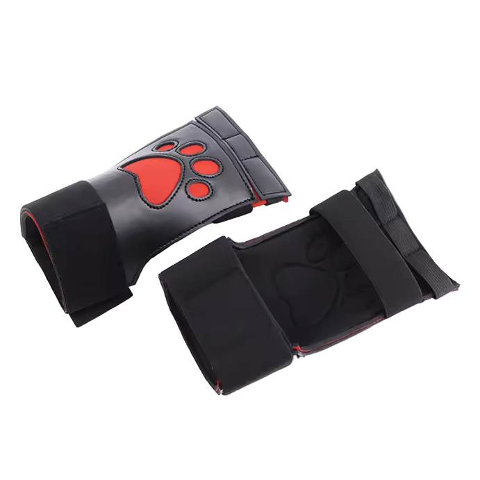 Paw Gloves Red