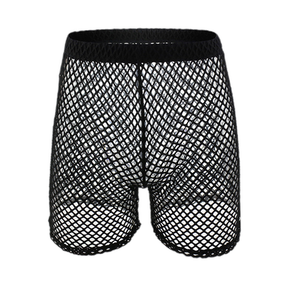 Mesh Fishnet Midway Shorts