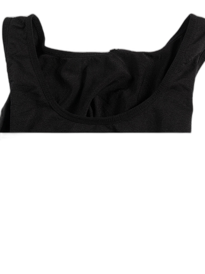 Mens Waist Body Shaper Vest T-Shirt Tank Tops