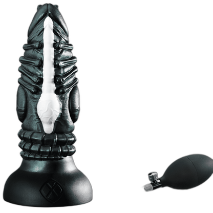 Xomiy Xenobreed - Inflatable Silicone Anal Plug - Alien Butt Plug