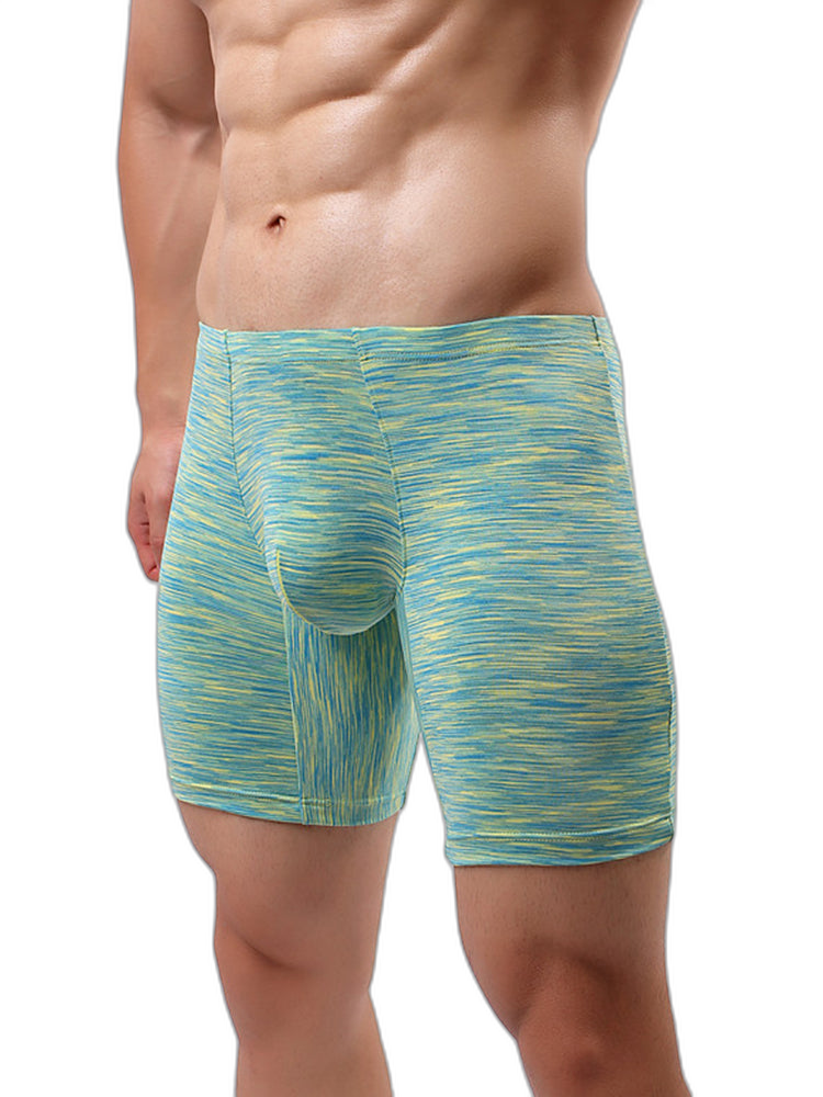 Men's Sport Anti-chafing Large Pouch Boxer Briefs