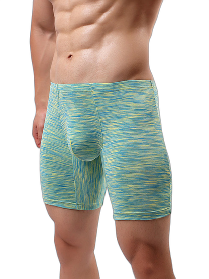 Men's Sport Anti-chafing Large Pouch Boxer Briefs