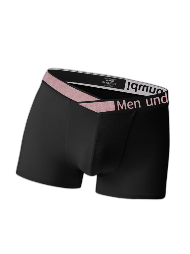 2 Pack Men's Modal Breathable U-Pouch Trunks
