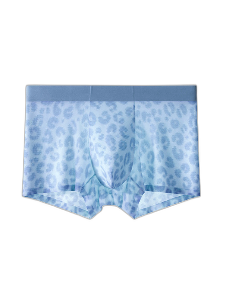 3 Pack Men's Ultra-Thin Ice Silk Trunks