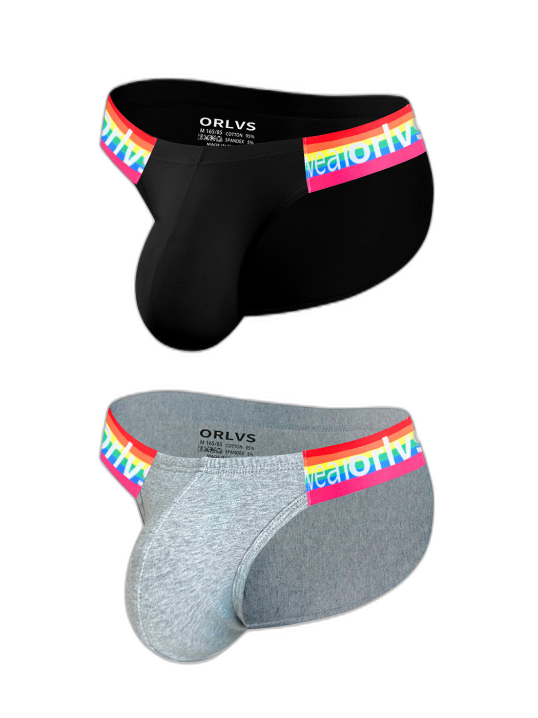 2 Pack Men’s Sexy Rainbow Bikinis