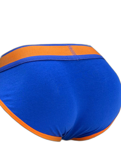 2 Pack Men's Middle-Rise Cotton Sexy Briefs