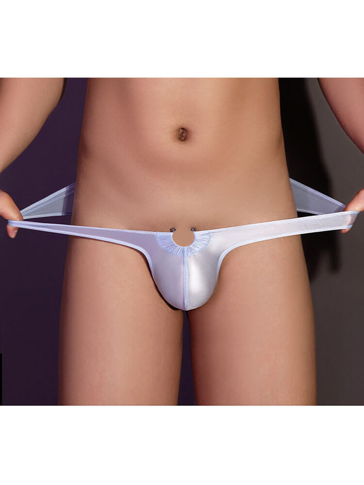 Men's Sexy Horseshoe Ring Design Low-Rise Briefs