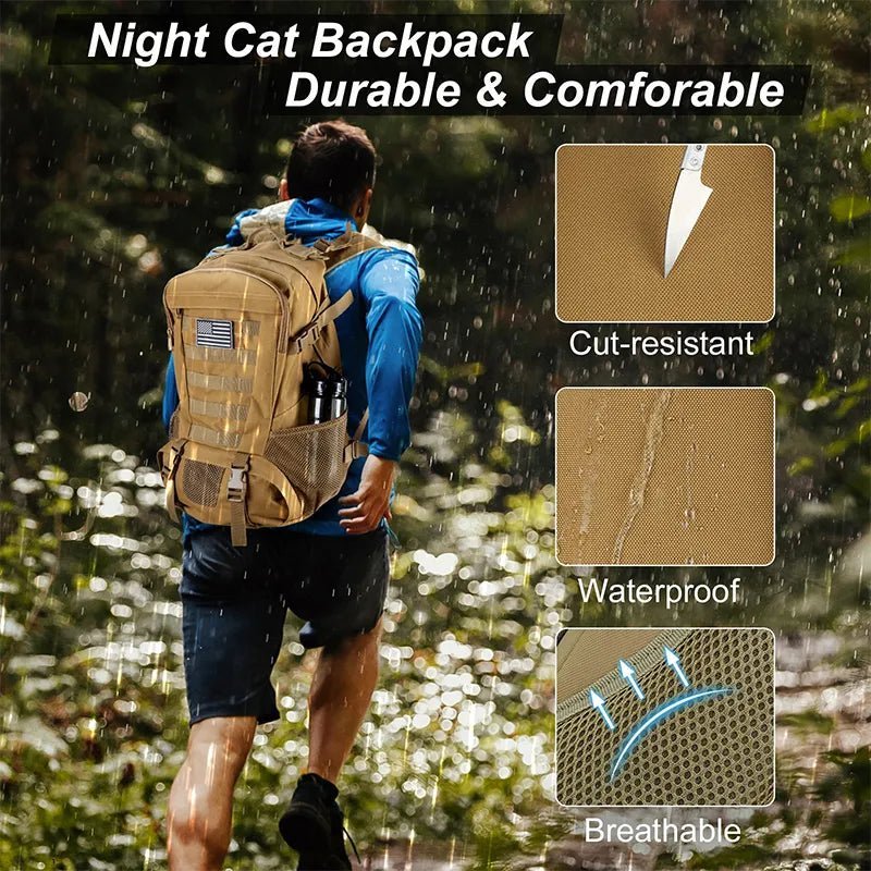 30L Military Style Backpack (Various Colours) - The Pup Play Hub