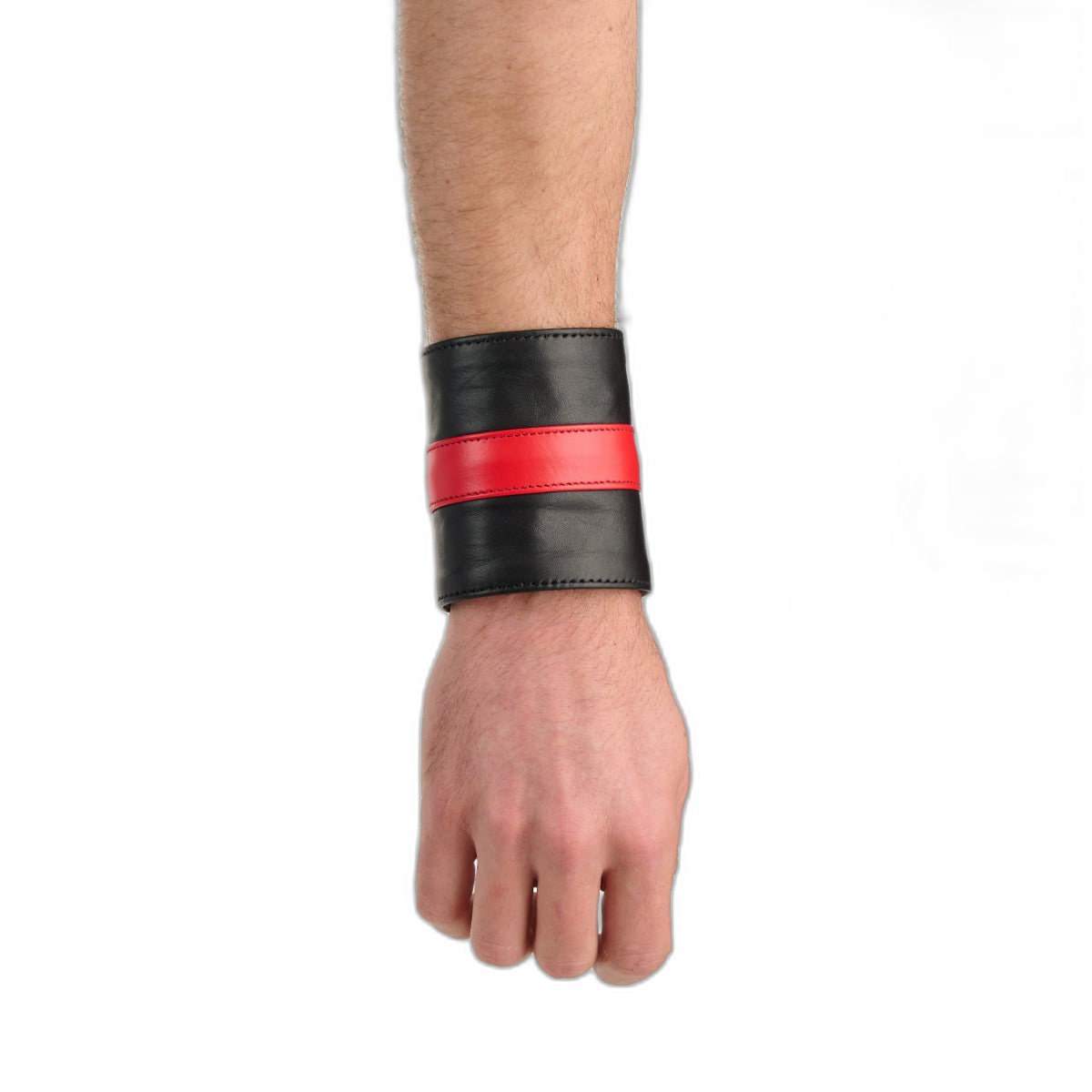Prowler RED Leather Wrist Wallet Black Red
