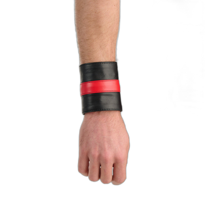 Prowler RED Leather Wrist Wallet Black Red