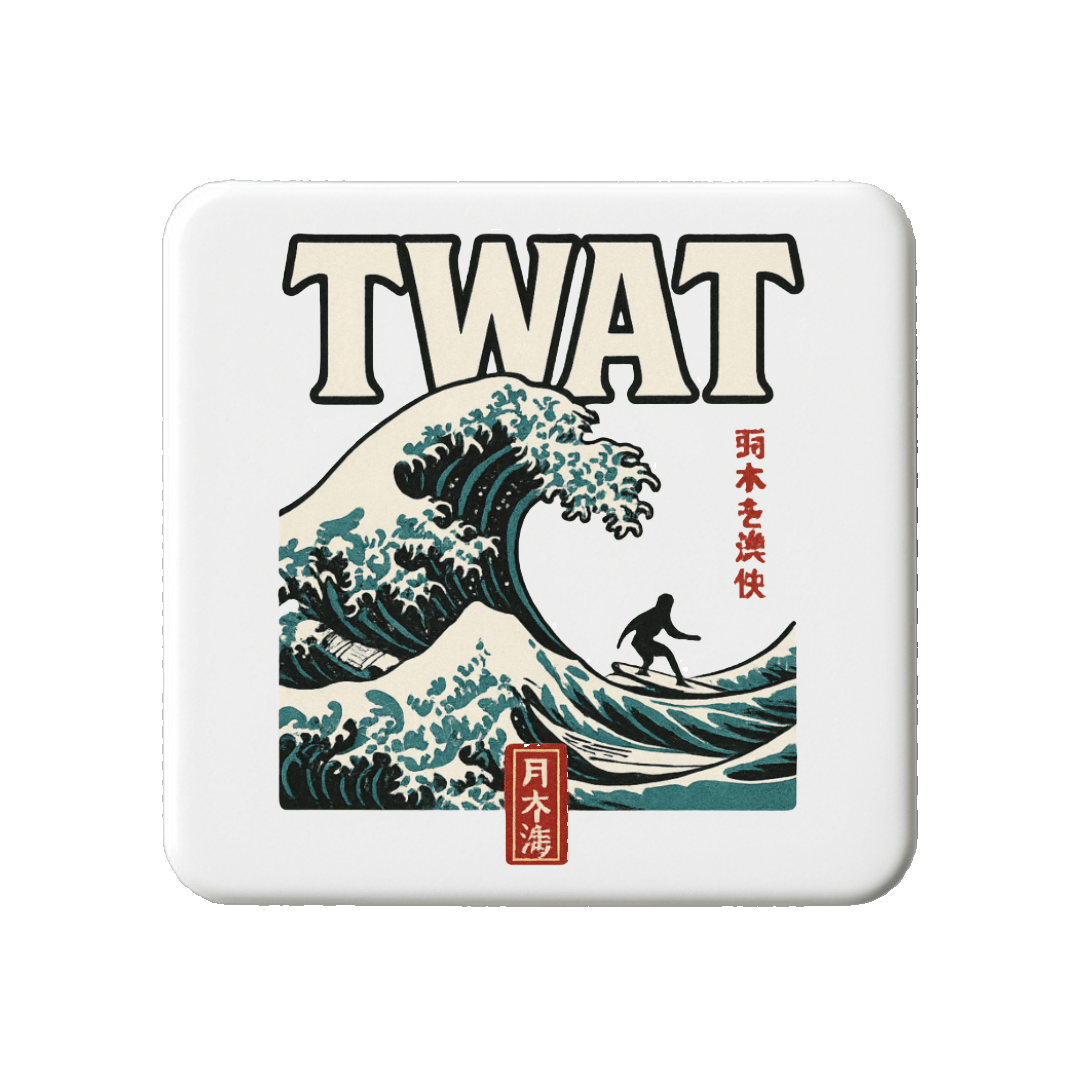 TWAT | Mischievous Magnet | 5cm x 5cm