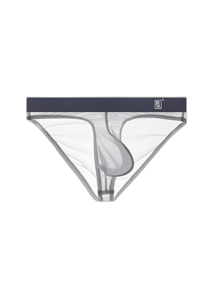 Men's Sexy Transparent Suspender Briefs