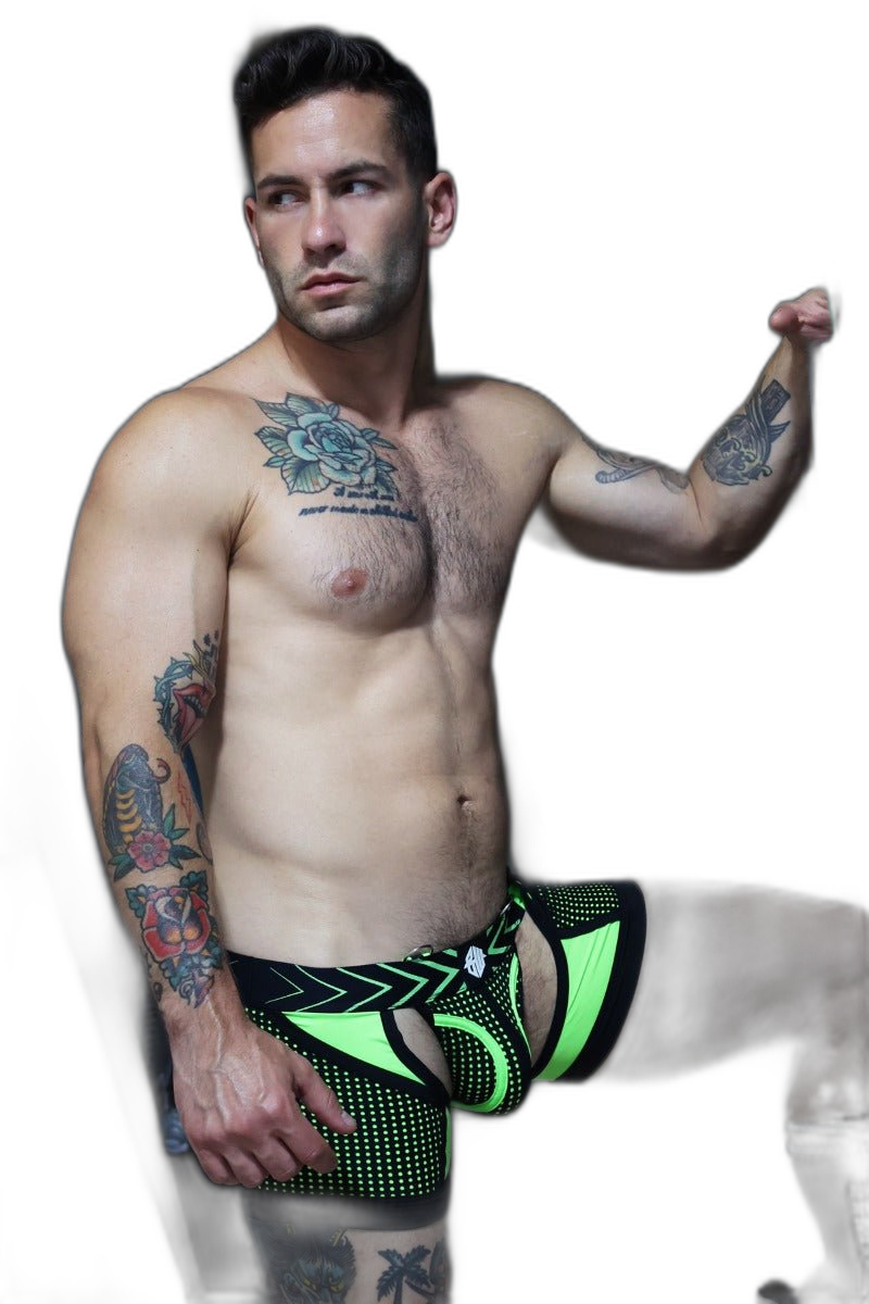 Breedwell Dickmatized Chap Jock Neon Green