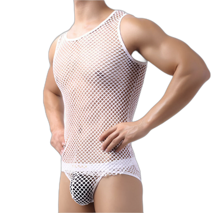 Mesh Fish Net Tank Top