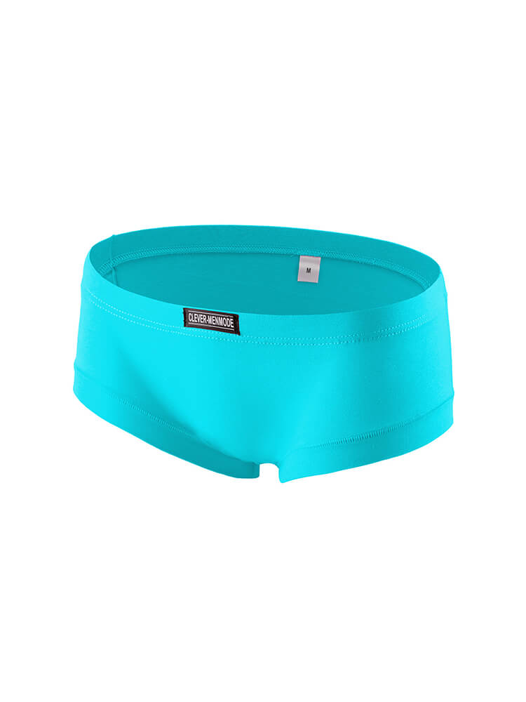 Men's Sexy Low-Rise Solid-Color Cotton Boxer Briefs
