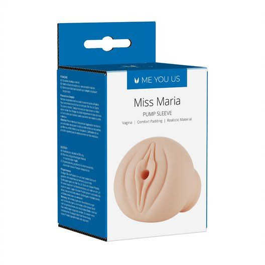 Me You Us Miss Maria Penis Pump Sleeve Pink