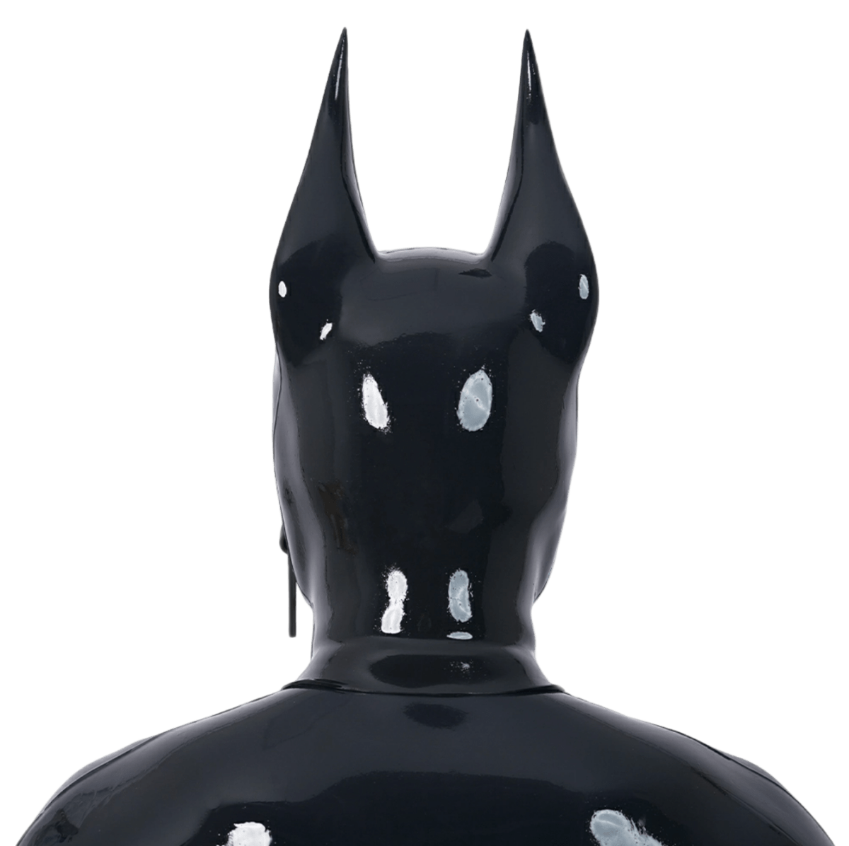 Furrjoi Zipper Dog Hood Black Perforated Eyes