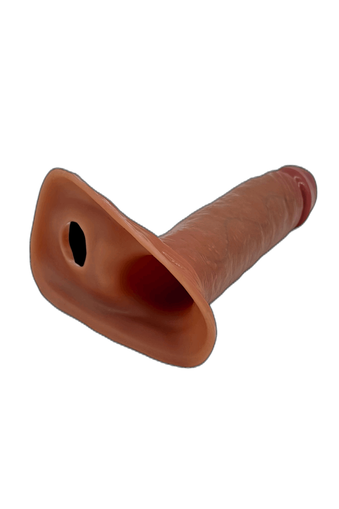 Realistic Penis Sleeve with Testicular Locking Ring