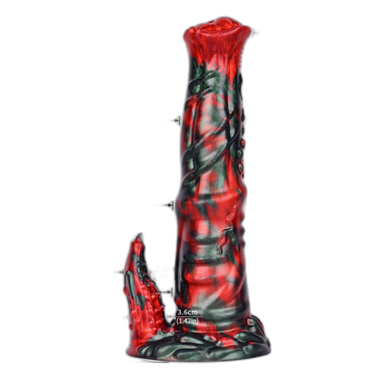 RedRavager – 9 Inch Fantasy Dildo – Horse Dildo with Tentacle Branch