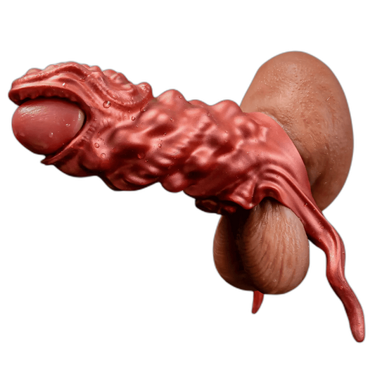 Dragon Sheath - Fantasy Dragon Silicone Cock Sleeve - Penis Ring