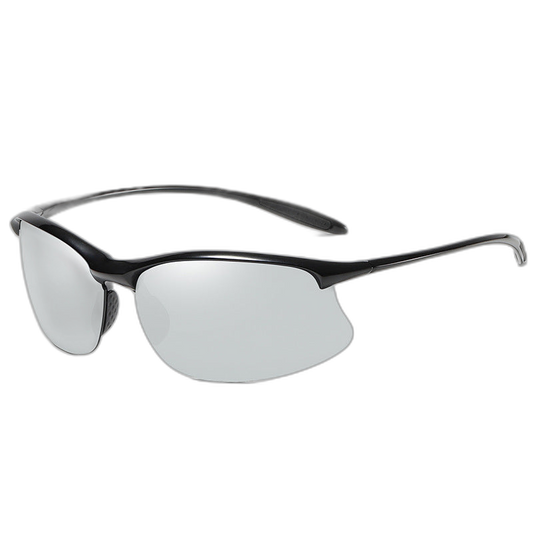 Semi Rimless Sports Polarised Sunglasses