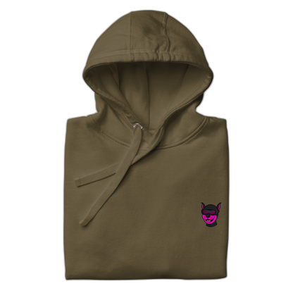 Pup Play Hub Hoodie Pink