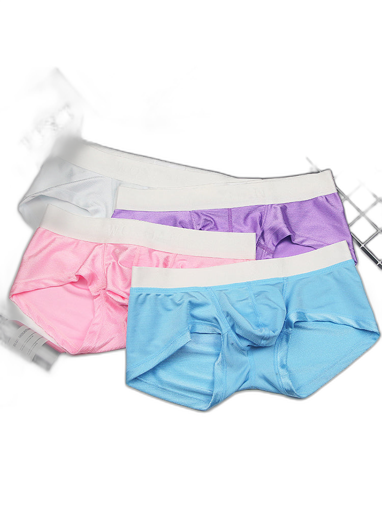 2 Pack Men's Contoured Pouch Sexy Trunks
