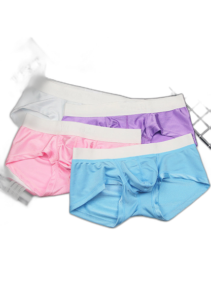 2 Pack Men's Contoured Pouch Sexy Trunks