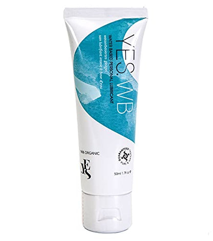 YES WB Organic Water Based Natural Personal Lubricant, 150ml