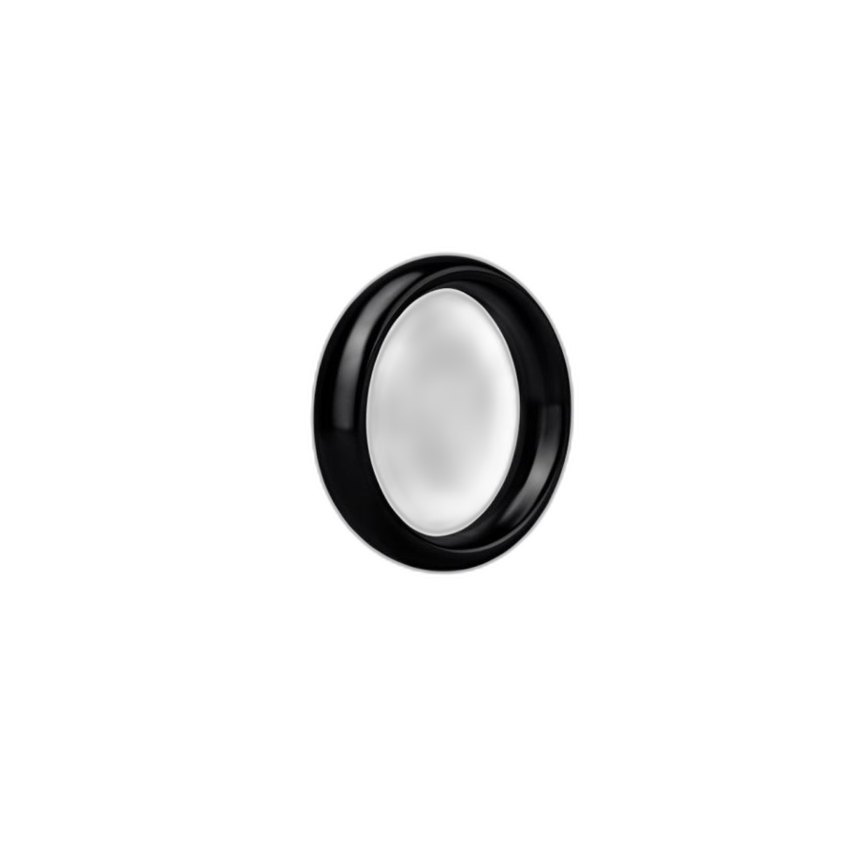 Prowler RED Aluminum Cock Ring 50mm Black