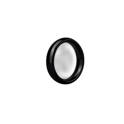 Prowler RED Aluminum Cock Ring 50mm Black