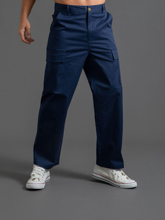 Men's Loose-Fit Outdoor Casual Multi-Pocket Pants