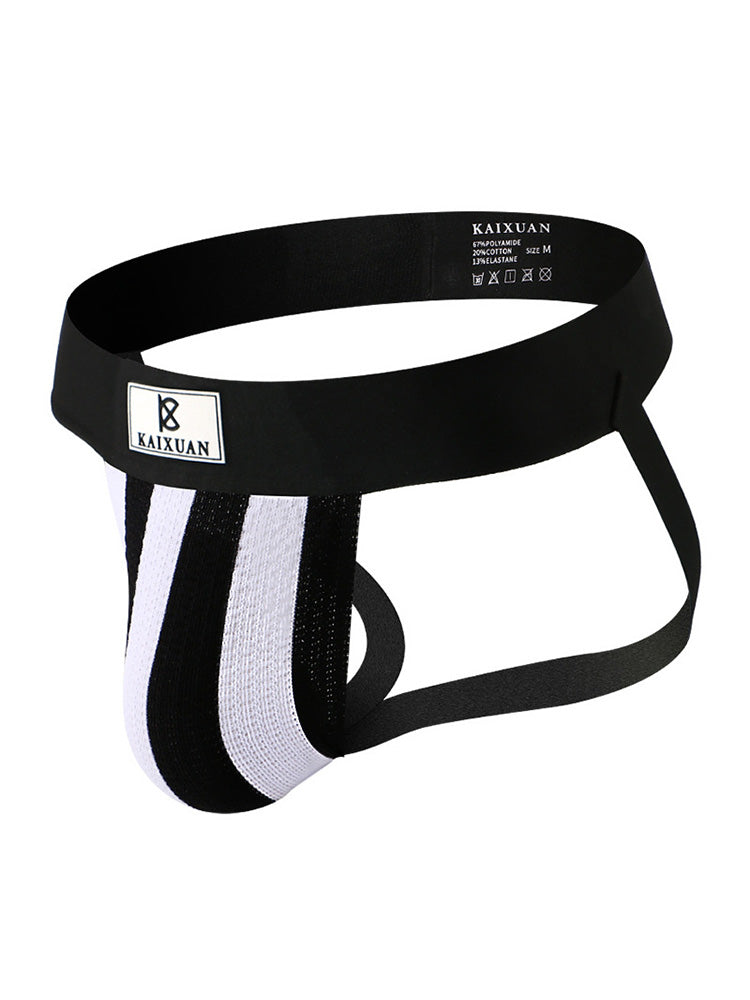 U Convex Pocket Rainbow Sexy Jockstrap
