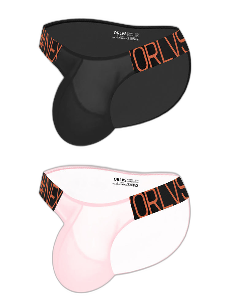 2-Pack Breathable Comfort High Slit Men's Briefs