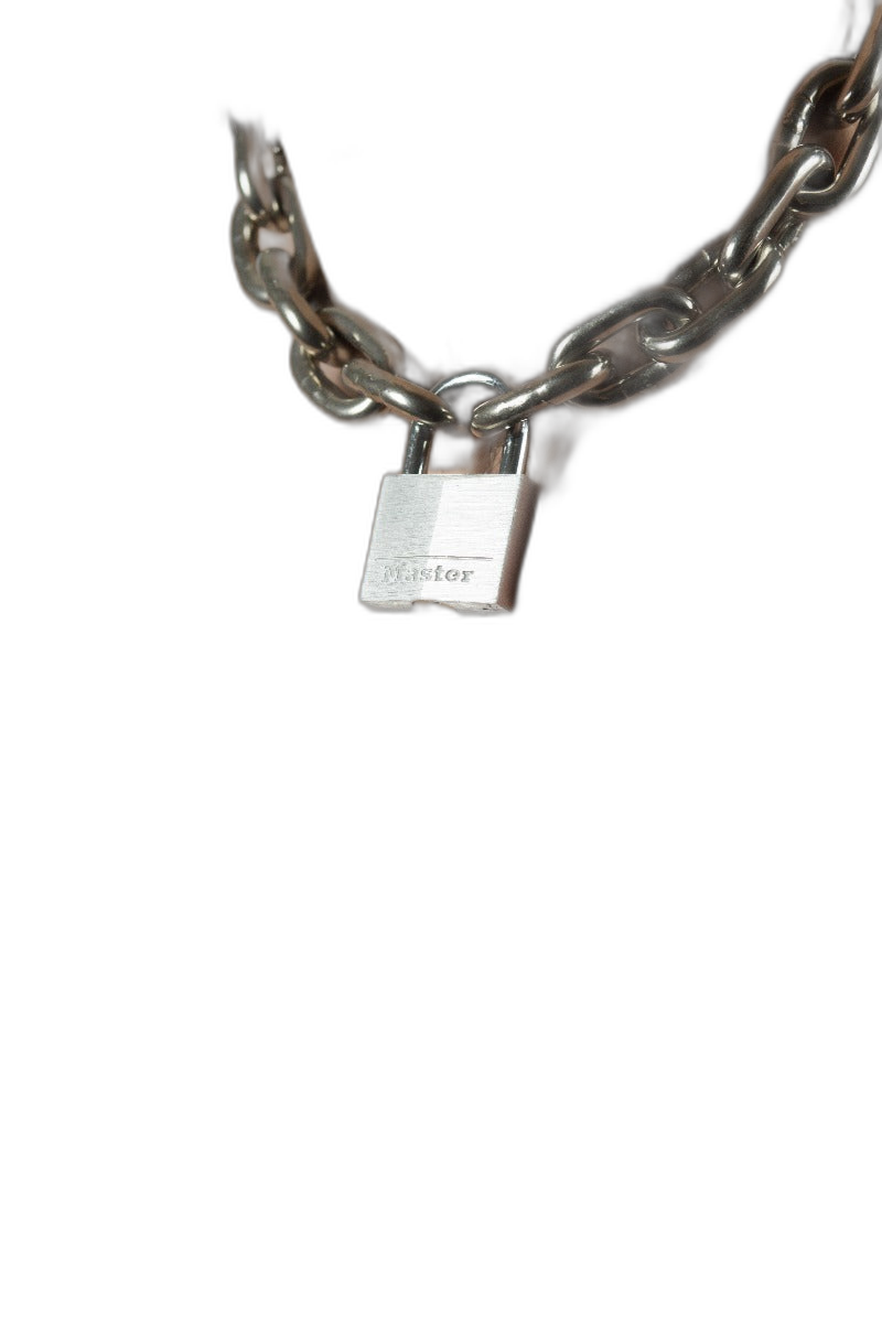 ruff GEAR Pitbull Chain 8mm with 40mm Master Lock