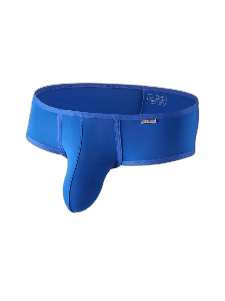 2 Pack Men's 3D Pouch Low-Rise Slim-Fit Trunks