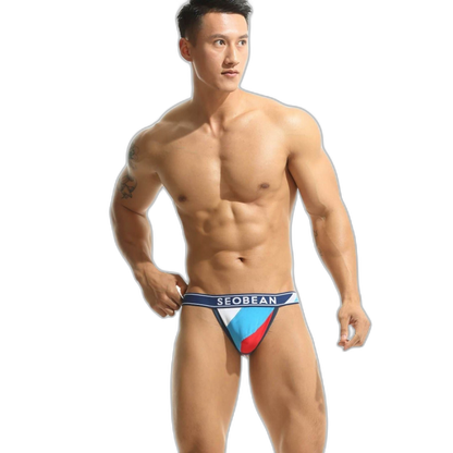 Seobean Color Block Jockstrap