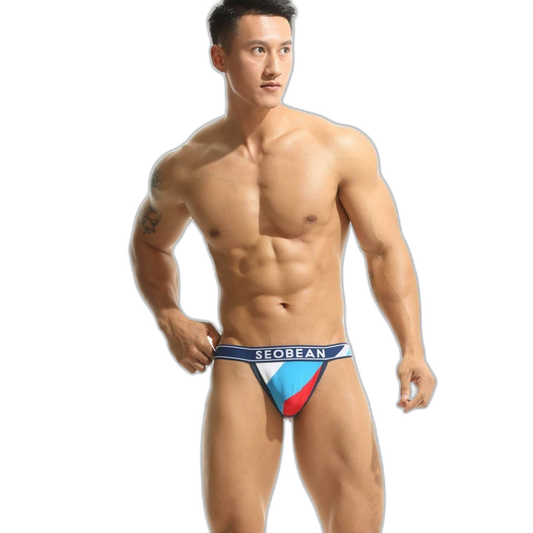 Seobean Color Block Jockstrap