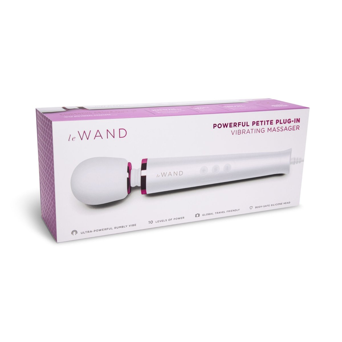 Le Wand Powerful Petite Plug In White