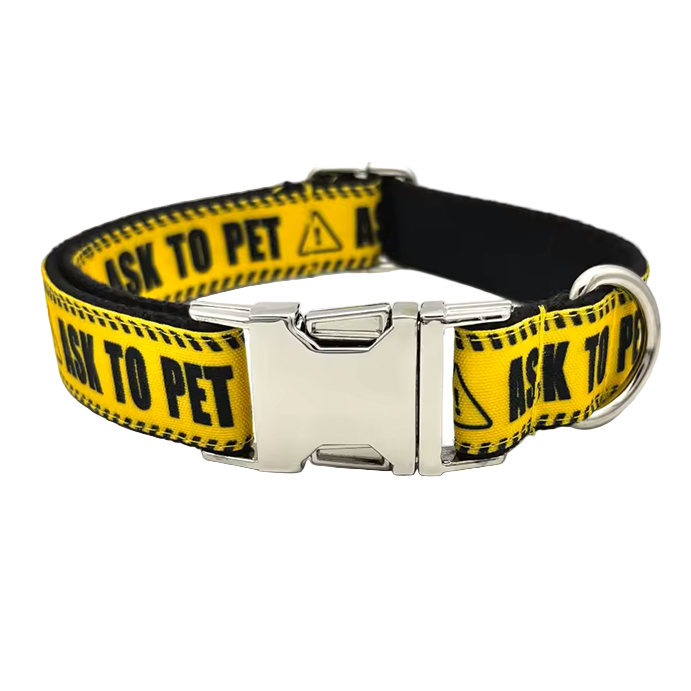 Engraved I Need Space Collar