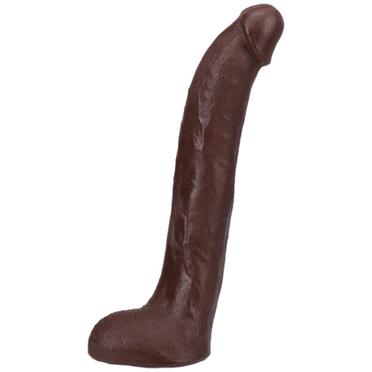 Signature Cocks Brickzilla 13Inch Ultraskyn Cock with Removable Vac U Lock Suction Cup Chocolate