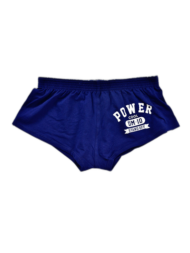 2-pack Men's DM Printed Lettering Low Waist Sexy Cotton Boxer Shorts