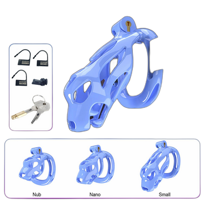 Guard Dog - Male Chastity Cage with Belt