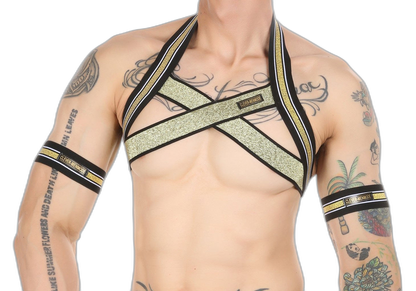 Gold Glitter Harness